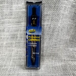 Helix Professional Compass 01320 Made in Italy Drafting Drawing Tool New NOS‎